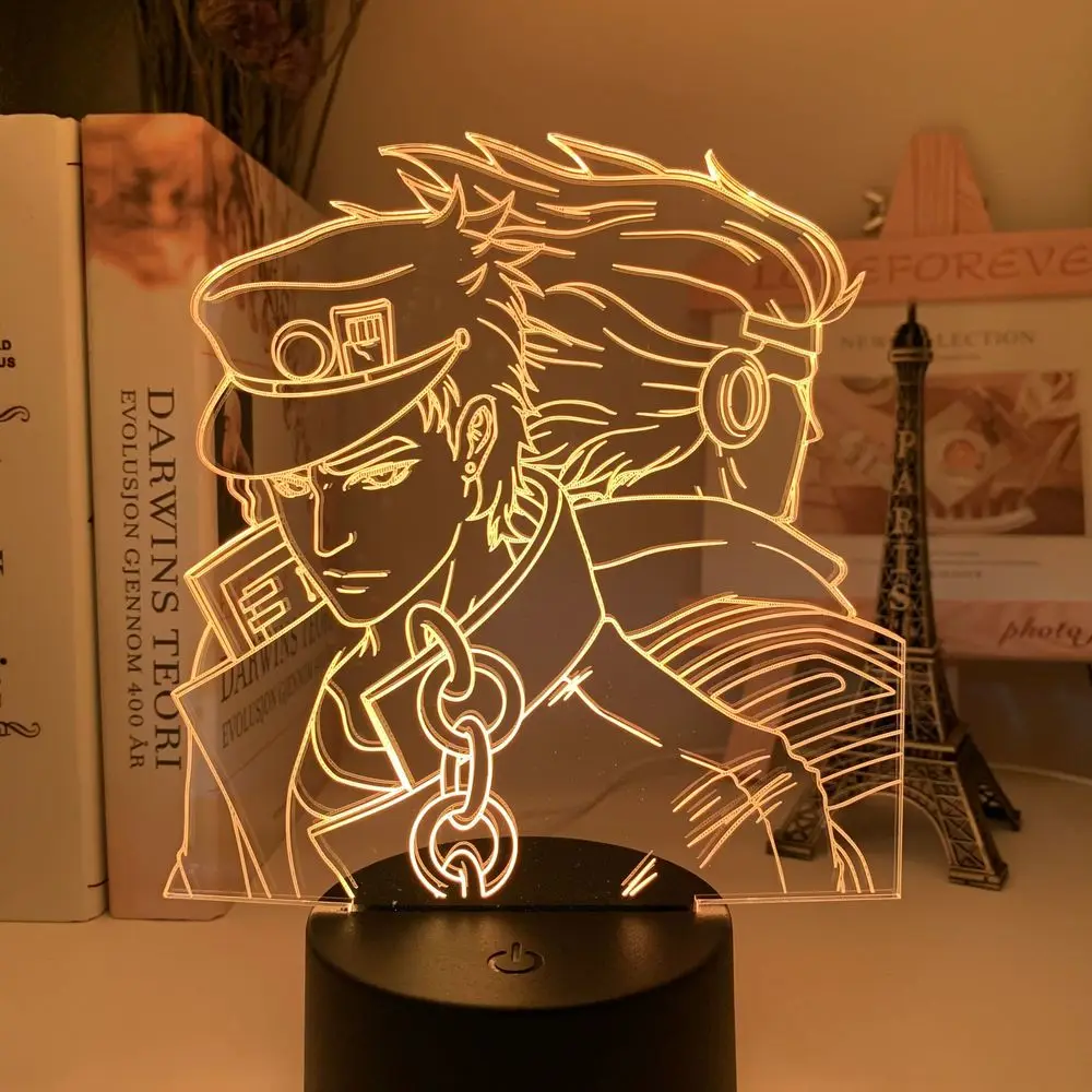 

Акриловая 3d-лампа «атака на Титанов», светильник для домашнего декора комнаты Hange Zoe, светодиодный ночсветильник в стиле аниме, подарок для д...