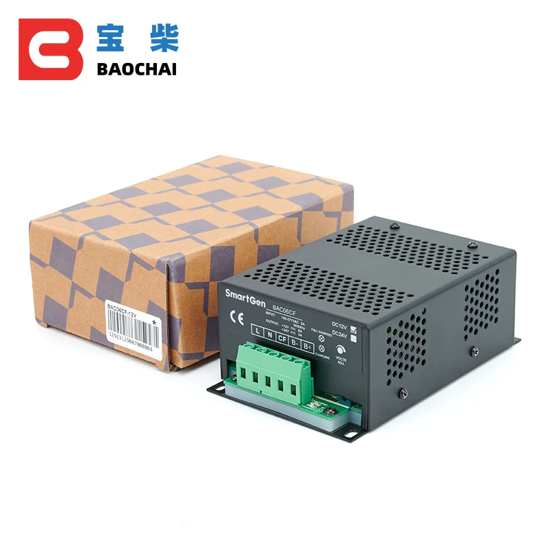 Зарядное устройство для аккумуляторов BAC06A BAC06CF, генератор smartgen, автоматическое зарядное устройство 12 в 24 В