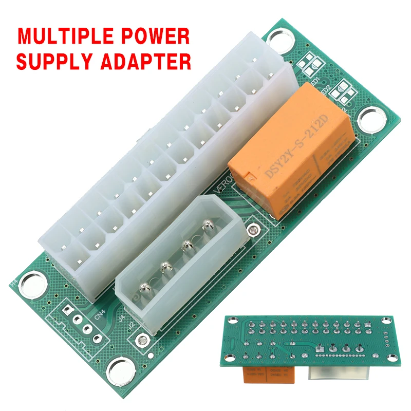 Адаптер питания Pohiks Add2PSU 1 шт. 24-контактный Многоконтактный синхронный разъем
