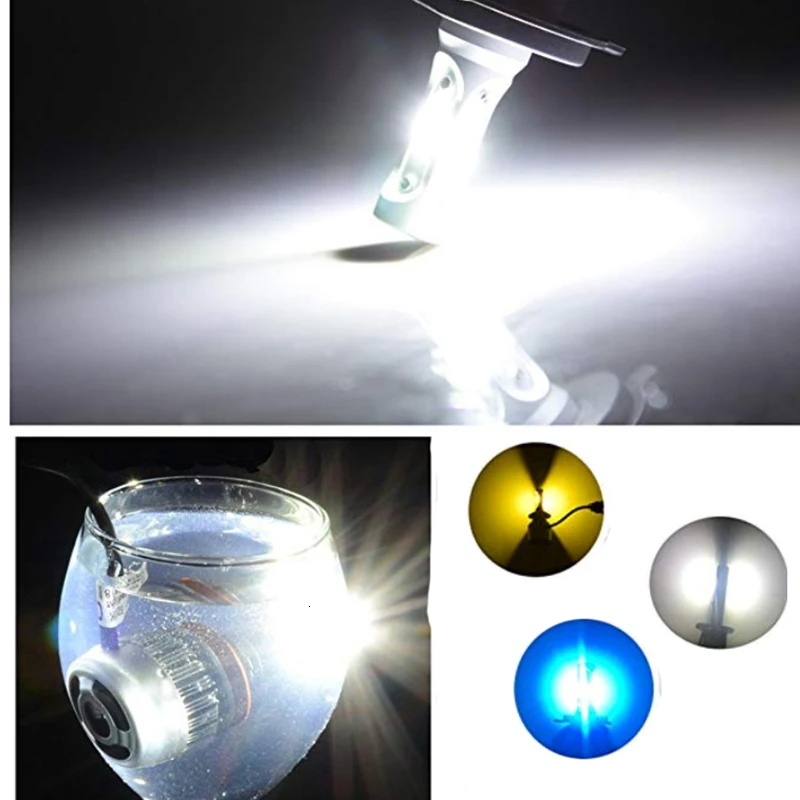 

S2 H1 H3 H4 H7 H8 H9 H11 9005 9006 COB Del Faro 72W 8000LM LED Auto Fari Lampadina Della Luce di Nebbia 4300K 6500K 8000K 24 V