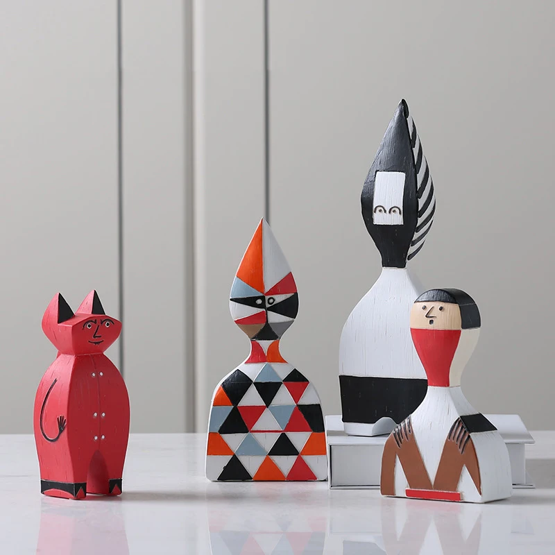 

COLOR ABSTRACT PUPPET ORNAMENTS FIGURINES MINI FIGURE HOME ACCESSORIES GIFTS DESKTOP PERSONAS CREATIVE DISPLAYS CRAFTS R4152