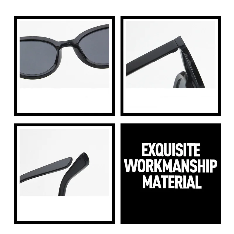 Модные солнцезащитные очки для мальчиков и девочек детские винтажные Овальные