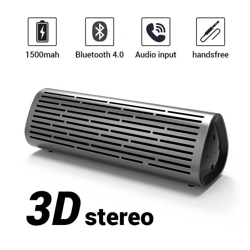 2110Portable Mini Speaker Bluetooth Speaker Phone Speaker Wireless Subwoofer Computer Speaker Stereo Surround Sound Music Player