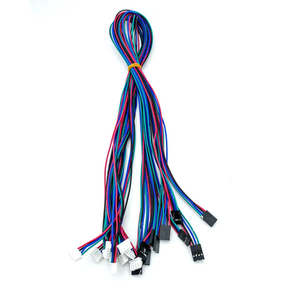 10 шт. RepRap провод 70 см 4pin Dupont кабель Перемычка для 3D принтера запчасти джемпер kablo