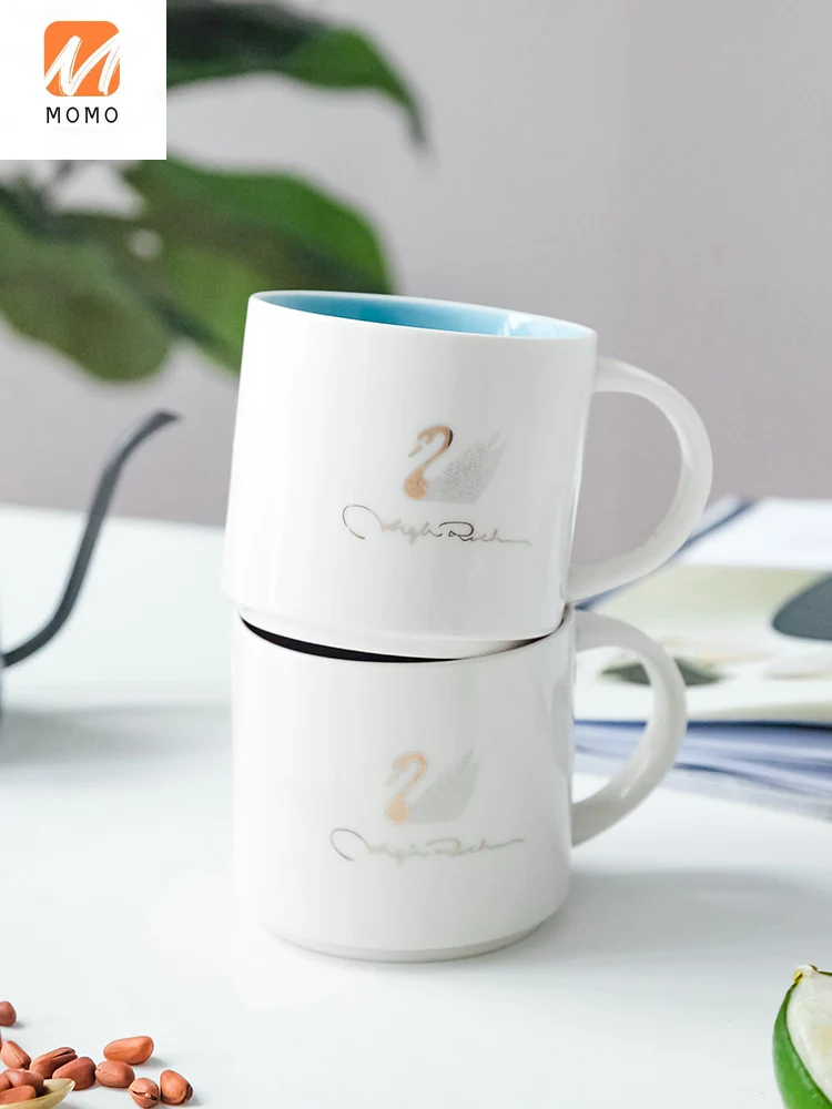 

Creative Ceramic Cup Drinking Cup Couple's Cups Nordic Style Mug Simple Drinking Cup Office Cup