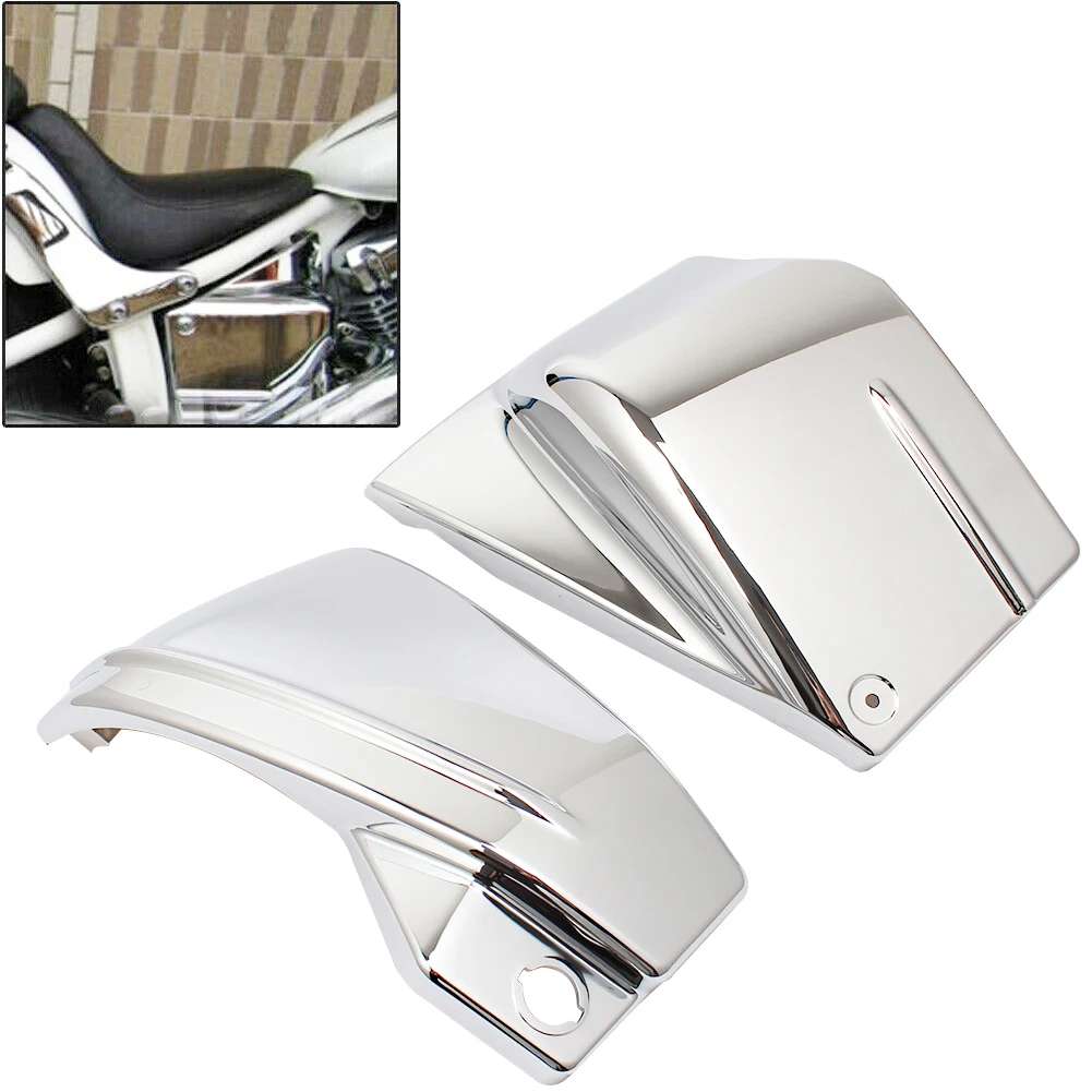 

Боковой обтекатель для аккумулятора мотоцикла Yamaha V-Star DragStar 650 XVS650A Custom Classic Chrome