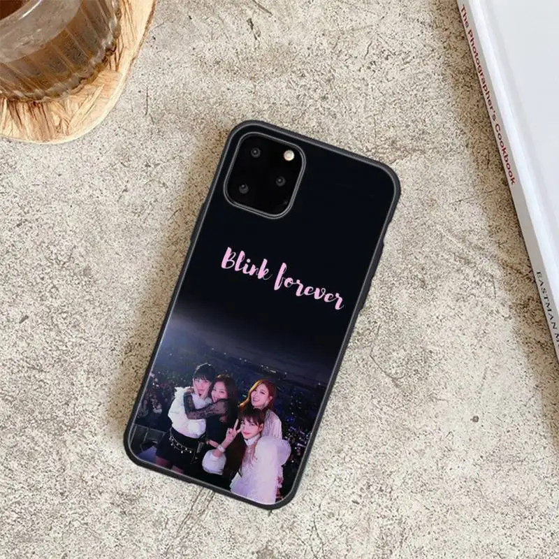 

Kpop Idol Black Pink Phone Case For Iphone 6 6s 7 8 Plus XR X XS XSmax 11 12 Pro Mini Max