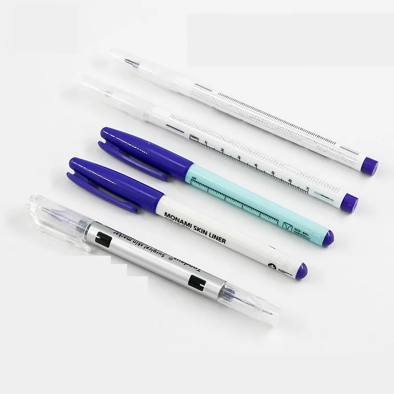 

Micro-plastic Tattoo Tattoo Skin Marker Sterile Cosmetic Surgery Pointing Liner Skin Positioning Pen