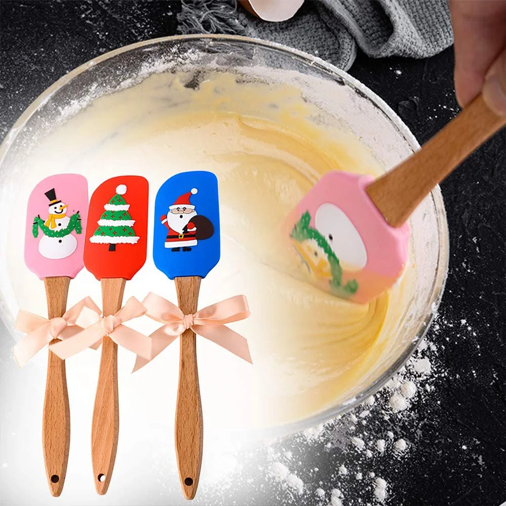 Силиконовая форма для выпечки в шпатель масла шабера крем торт смешивания формы