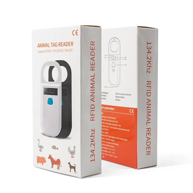 USB FDX-B 134.2KHz Animal Microchip Reader for Pet Management | Безопасность и защита