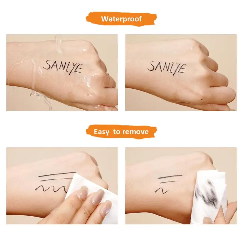 Star Eyeliner Is Waterproof Not Easy To Smudge Apply Makeup Discolor Liquid Pen Maquiagem TSLM1 |