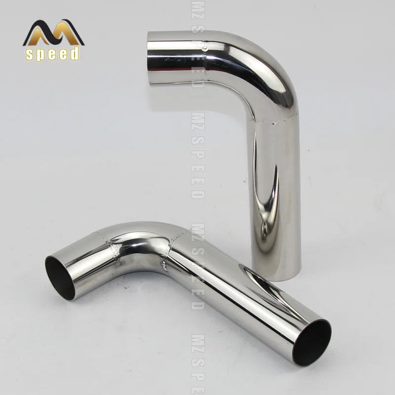 

1PCS car accessories Automobile exhaust pipe muffler turns into stainless steel elbow 90 degree Angle pipe to reduce diameter