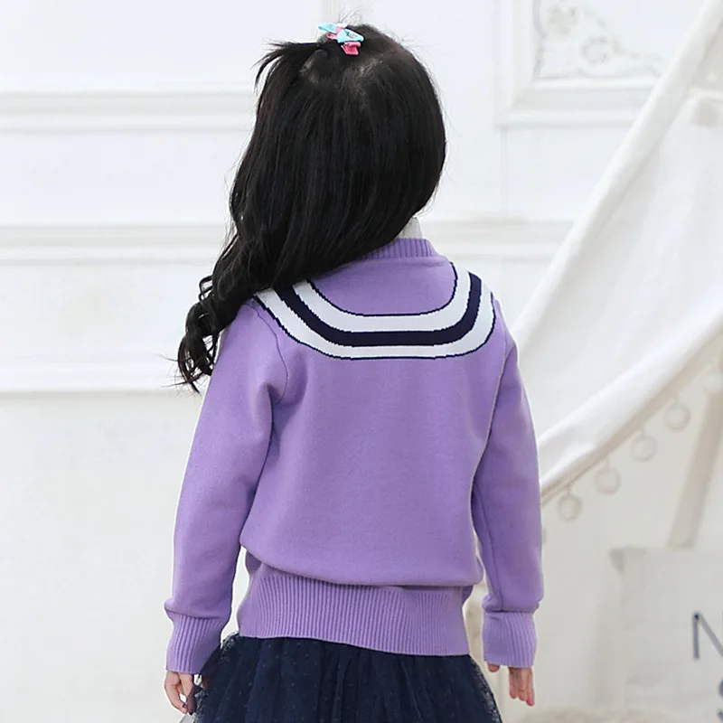 Зимняя одежда для маленьких девочек кардиган с бантом Рождественский свитер