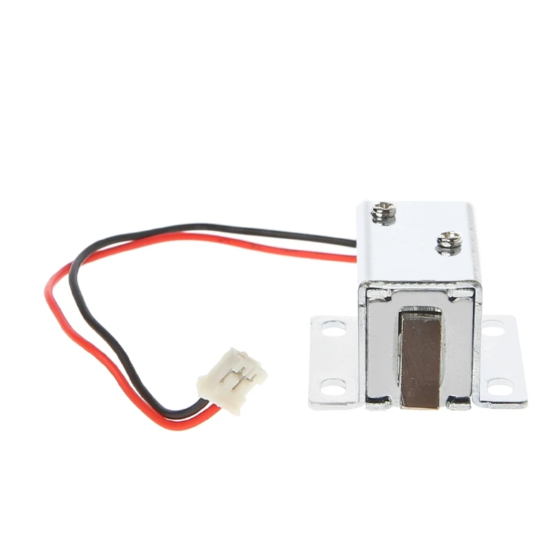 

Electronic Lock Catch Door Gate 12V 0.4A Release Assembly Solenoid Access R9JA