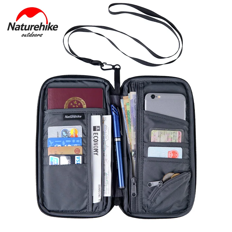 Naturehike Заводская Продажа Многофункциональный уличный дорожный кошелек сумка для