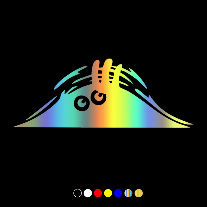 

30289# 25x9.6 cm Eyes Peeking car sticker vinyl car decal waterproof stickers on car truck bumper rear window