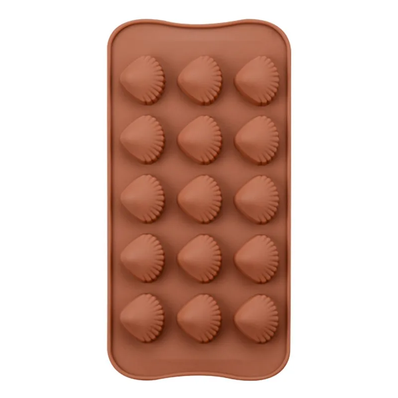 Силиконовые 15 полости Камея оболочки формы для шоколада сахара лотки с формами