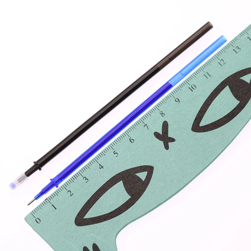 Студент стираемая ручка замена в течение всего капиллярная трубка 0 5 цвет: черный