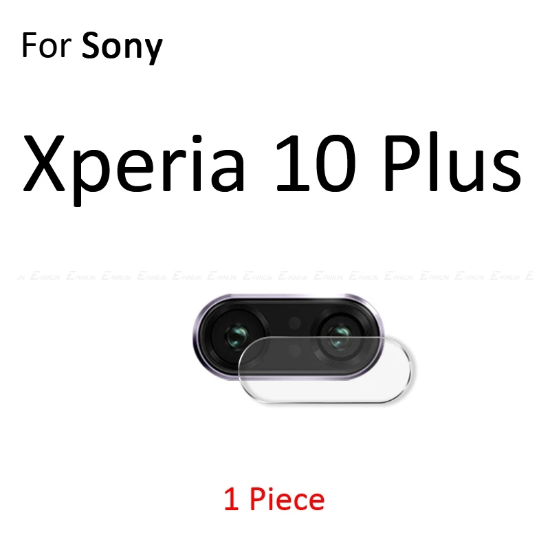 Задняя Защитная пленка для объектива камеры для sony Xperia 1 5 10 L2 L1 XZ3 XZ2 Premium Compact XA2 Plus ультра закаленное стекло - Цвет: For Xperia 10 Plus