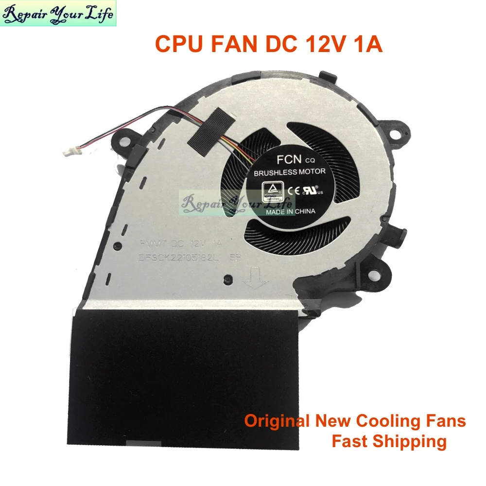 Cooler para Placa de Vídeo Ventilador com Cooler de 12v e 5v para Asus Rog Strix Gl731g Gl731gw Gl731gl Gl731gu10 Gl731gt Ventiladores e resfriadores