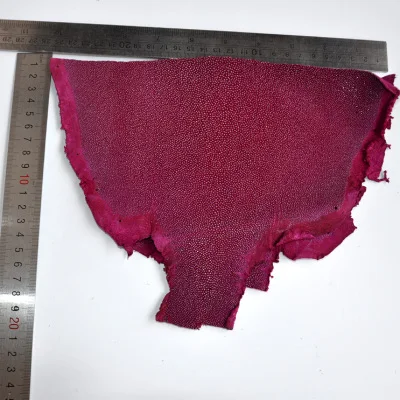Натуральная кожа Stingray натуральная Manta Ray Fish для рукоделия кожаные ремесленные