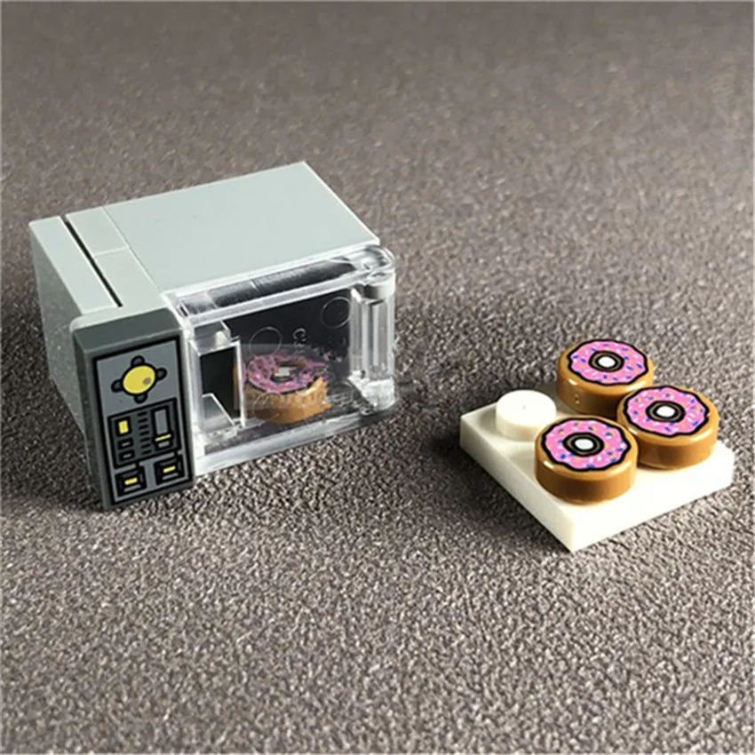 Конструктор для микроволновой печи игрушечный городской квартал вечеринка