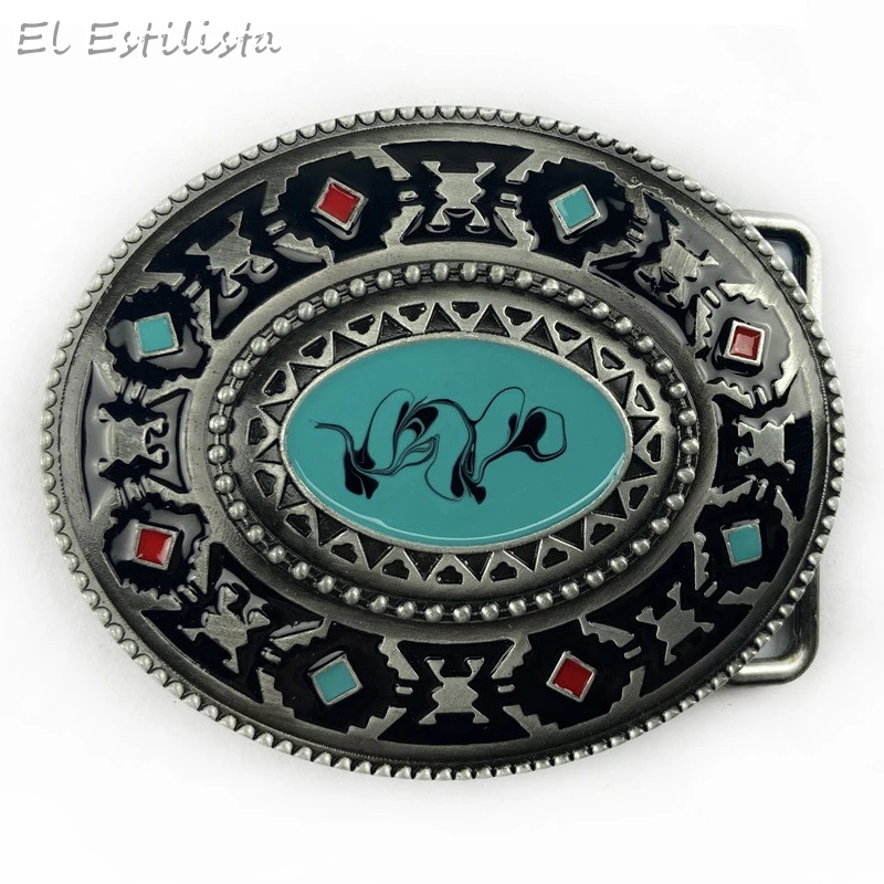 Для девочек в ковбойском металла с поясом и цветочным узором на высоком тонком