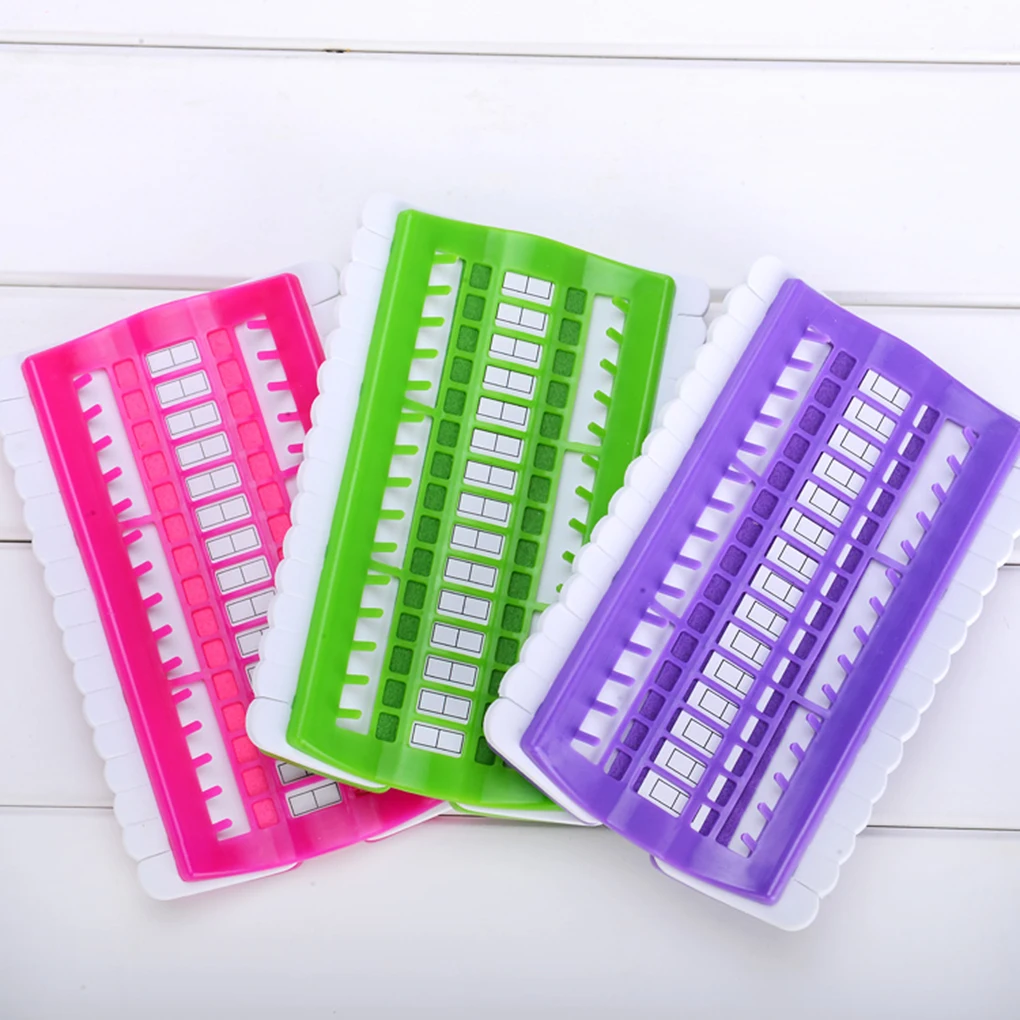 Швейный держатель игл шелковые вышивальные нити органайзер 30 позиций набор