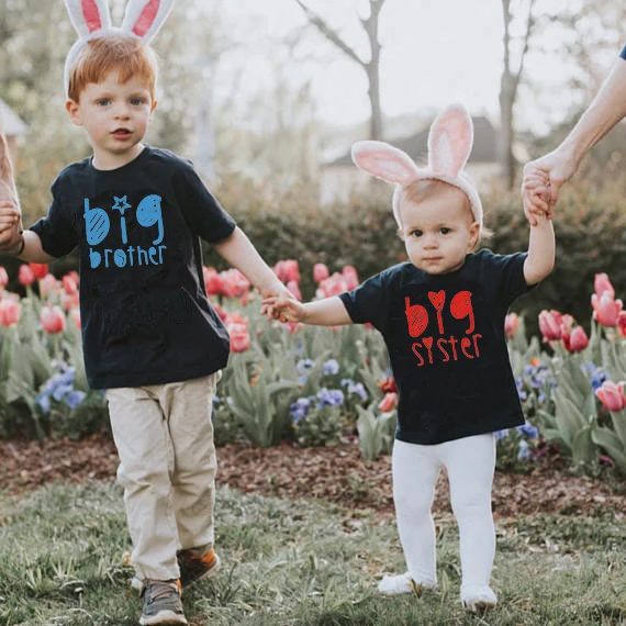 Большая сестра принт с надписью детские футболки со смешным для детей ясельного