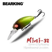 bearking professional hot model a fishing lures 15 colors for choose minnow crank 32mm 2 7g fishing tackle hard bait