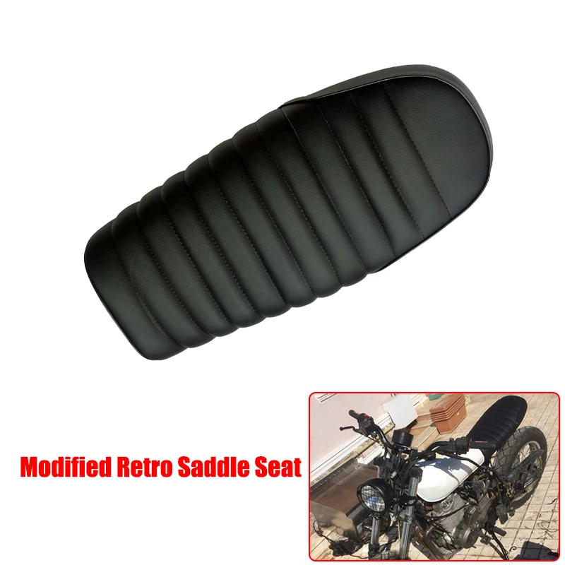 Модифицированное седло для мотоцикла в стиле ретро Cafe Racer CB125 CB450 CB200 CB350 CB500 CB750 SR400