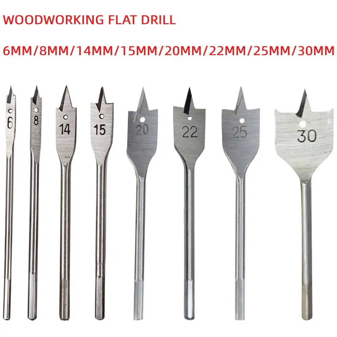 Деревообрабатывающий инструмент плоские сверла Высокоуглеродистая сталь