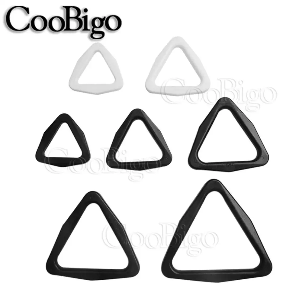 5 шт. пластиковая треугольная пряжка слайдер Регулируемая для рюкзака сумки