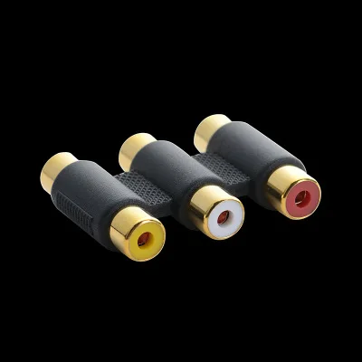 Переходник переходник 3RCA гнездо AV видео аудио|Кабели VGA| |