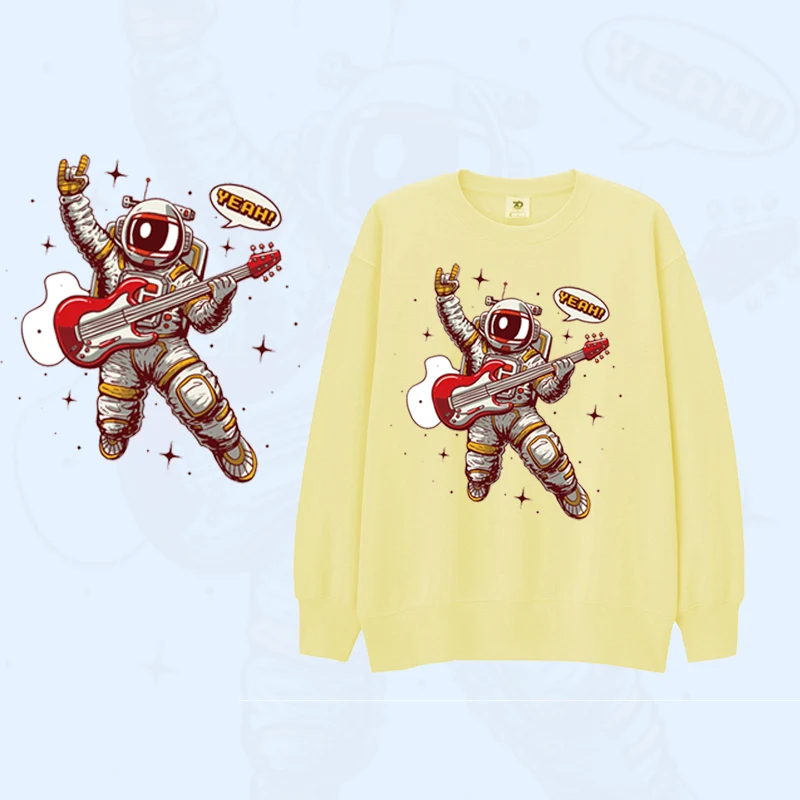 Термонаклейка для одежды астронавт Космическая вечеринка | Дом и сад