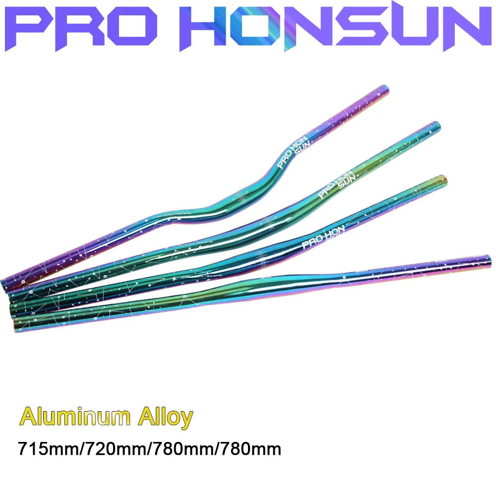 Pro honsun цветной руль для велосипеда 715 мм/720 мм/780 мм * 31 8 mtb из алюминиевого