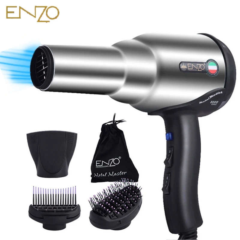 

ENZO High Power Professional Hair Dryer 8000W Multiple Gears Adjustable Constant Temperature Hair Dryer Home Electric Hair Dryer