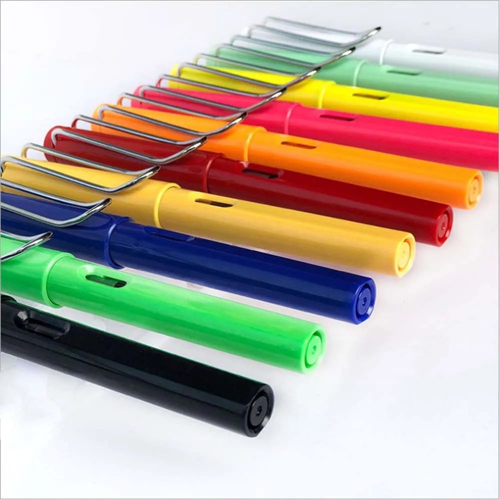 Ручка кисть для каллиграфии пластик большой выбор цветов|Кисти рисования| |