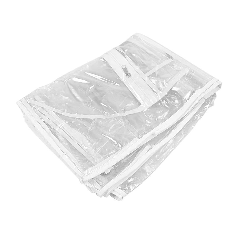 180 см прозрачный Твердый чехол для свадебного платья пылезащитный Экстра большой