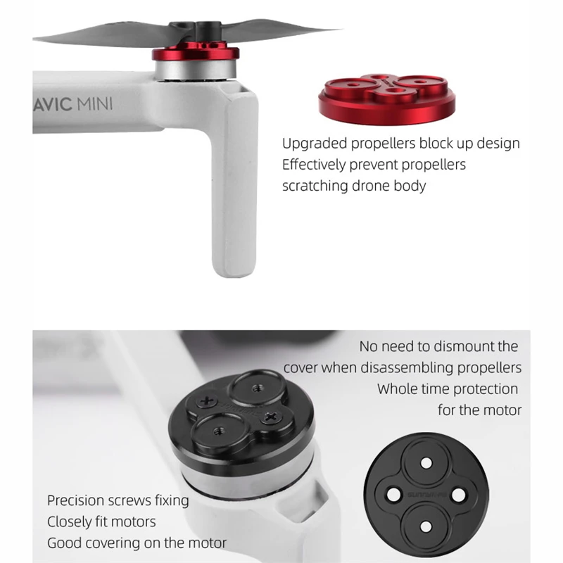 Аксессуары Mavic Mini алюминиевый колпачок двигателя предотвращает царапины