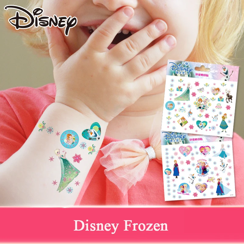 Дисней девушки мультфильм макияж игрушки татуировки наклейки для девочек