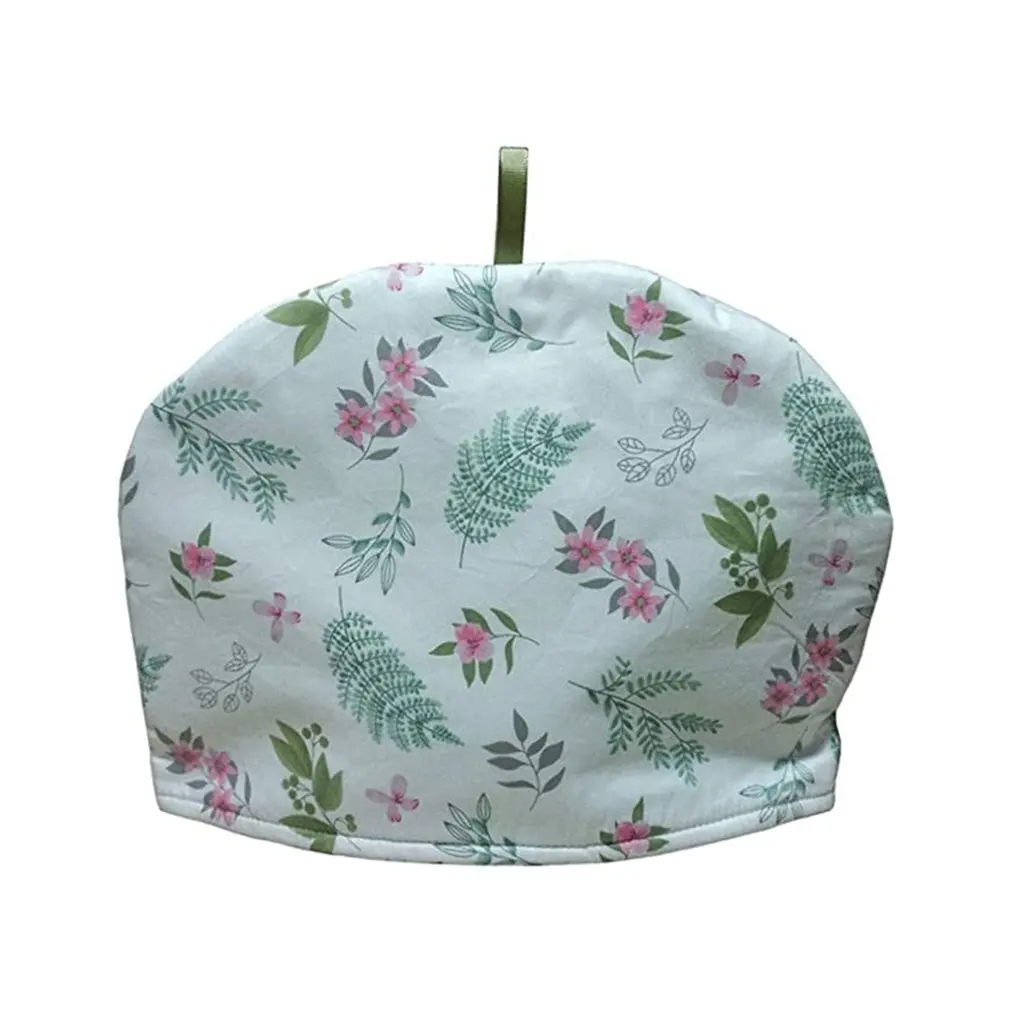 100% новый хлопковый чайный уютный чехол с принтом сохраняющий тепло от пыли для