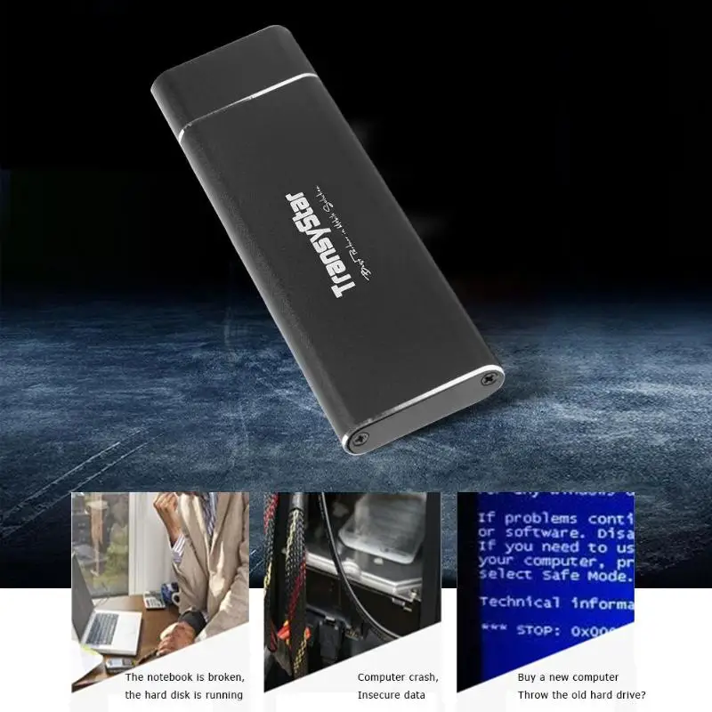 SSD USB3.1 Type C на M.2 M Key NVME для NGFF PCI портативный корпус жесткого диска внешний