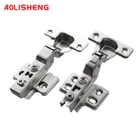 aolisheng 26mm small hinges mini built damping hydraulic buffering mute furniture component cabinet