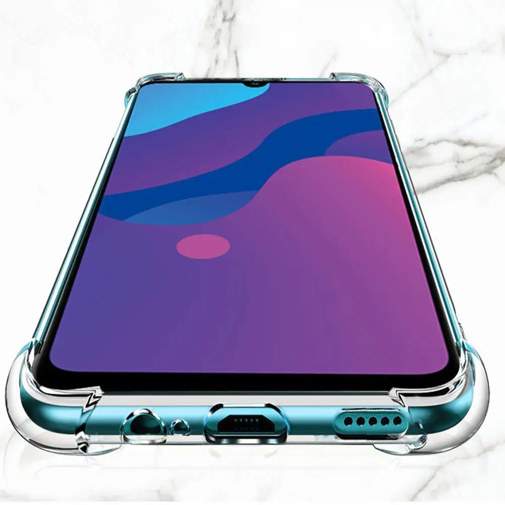 Противоударный прозрачный чехол подушка безопасности для Huawei Honor 9A 9C 9S 9X 8A 8X X10 P40