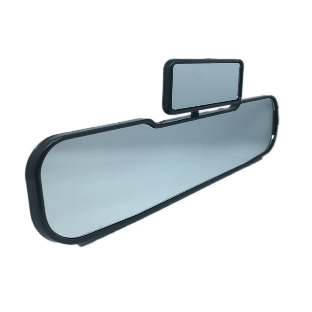 2 In 1 Rotatable Wide Angle Safety Car Mirror Double Rearview Child Infant Kids View Cars Interior Accessories | Автомобили и