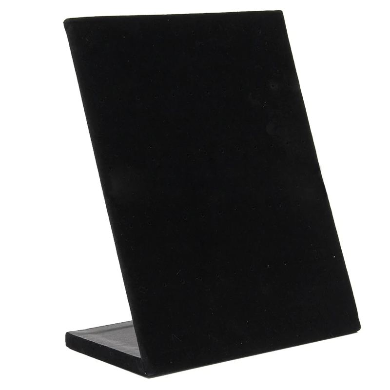 

2 Pcs Fashion Plastic Display Jewelry Ear Stud Earrings Holder Display Show Case Stand 36 & 30