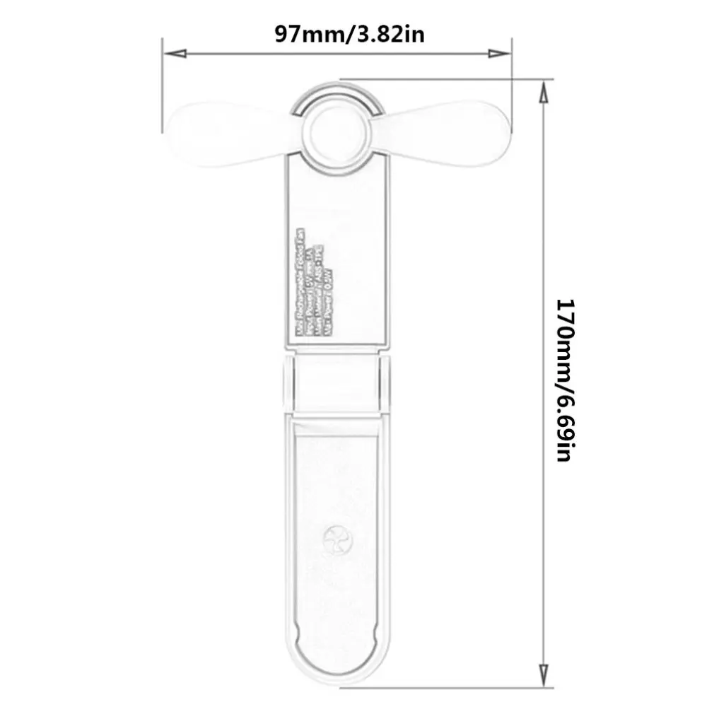 Usb Mini Fold вентиляторы электрические портативные маленькие оригинальность бытовые