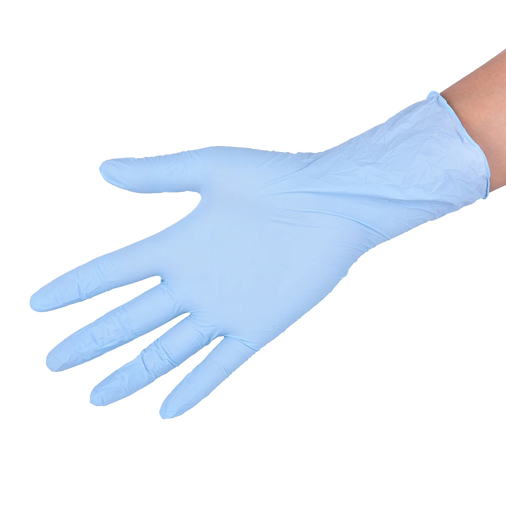 New 10pcs Disposable Blue Gloves Medical Tattoo Cleaning Supplies Household Tattoo Accessories Permanent Makesup