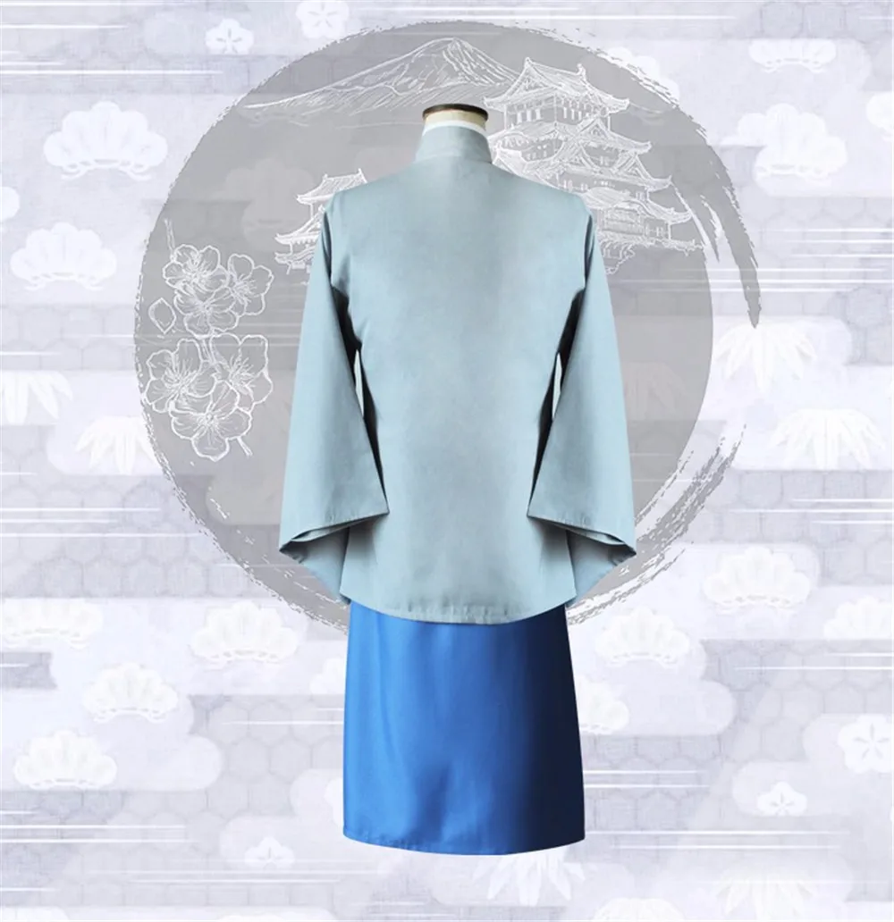 Аниме гинтама Серебряная душа кацура Котаро кимоно Косплей Костюм катсура